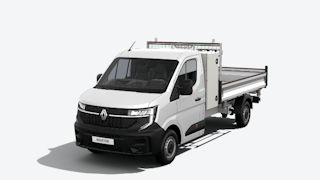 MASTER FAHRGESTELL MIT WERKSAUFBAUTEN Dreiseitenkipper Alu L3 Frontantrieb 150 dCi