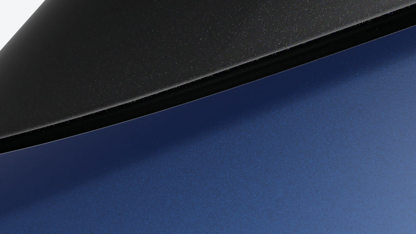 Bleu Iron avec toit Noir Étoile - YNM