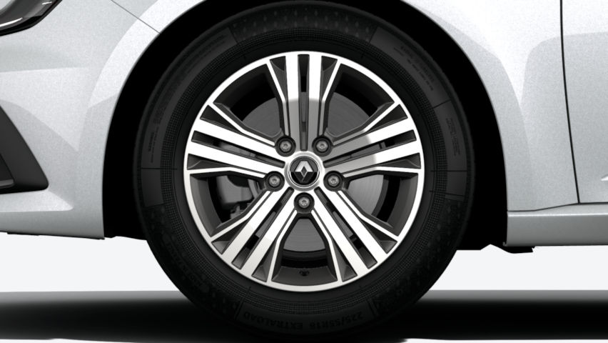 Jantes alliage 16” Impulse diamantées gris Erbé