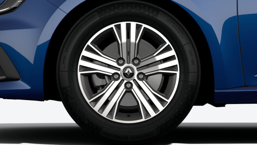 jantes alliage 16'' impulse diamantées gris erbé