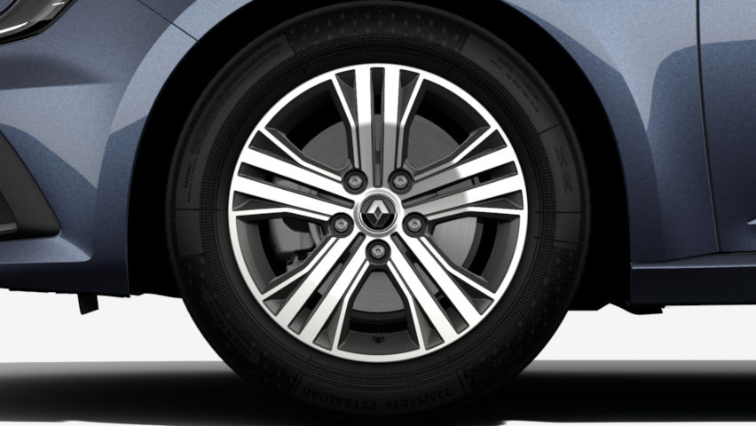 jantes alliage 16” impulse diamantées gris erbé
