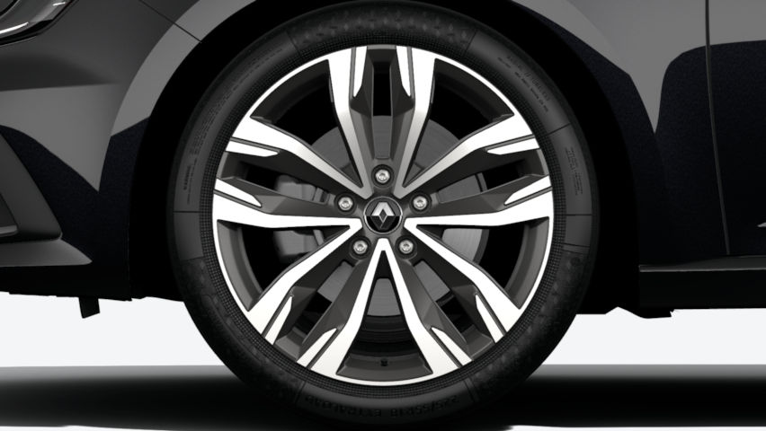 jantes alliage 18'' Hightek diamantées gris erbé