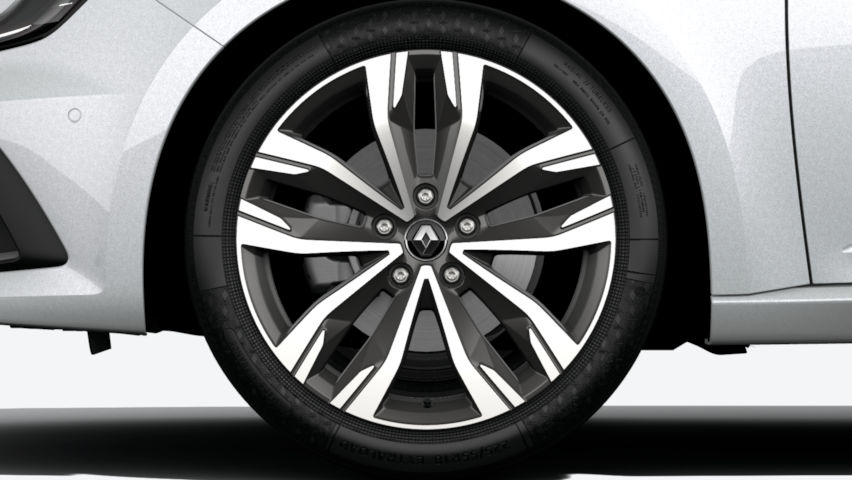 jantes alliage 18'' Hightek diamantées gris erbé