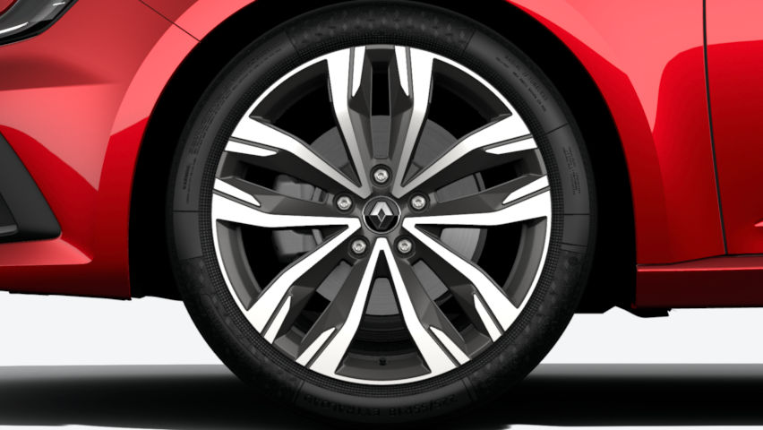 jantes alliage 18'' Hightek diamantées gris erbé