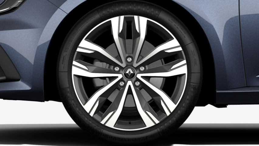 jantes alliage 18'' Hightek diamantées gris erbé