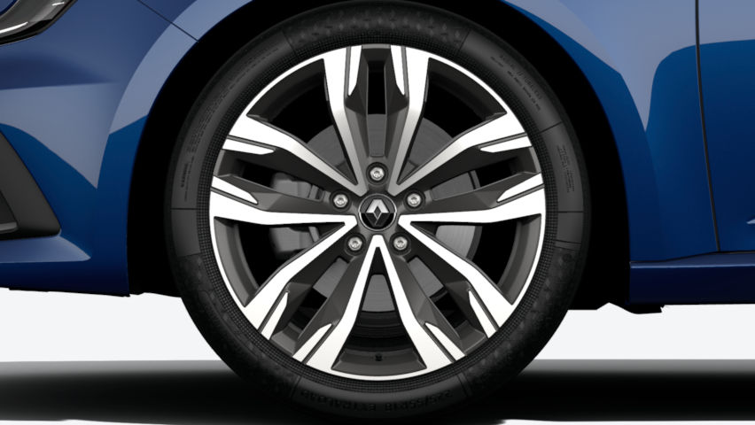 jantes alliage 18'' Hightek diamantées gris erbé