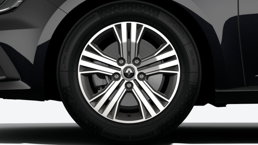 jantes alliage 16” impulse diamantées gris erbé