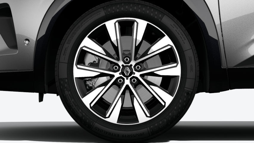 jantes alliage 19'' komah diamantées noir