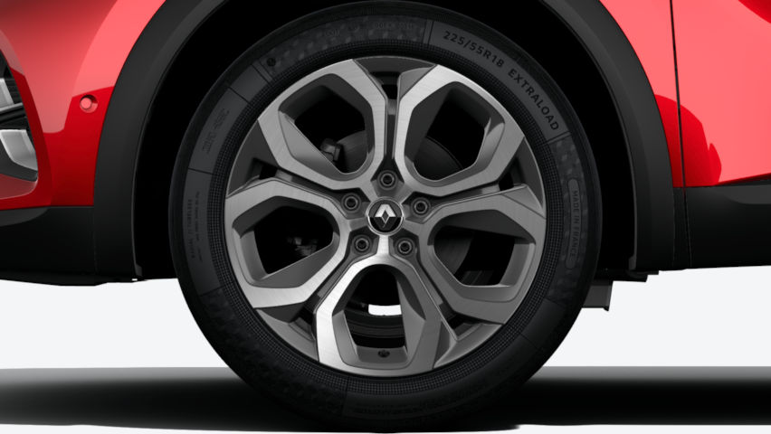 jantes alliage 18'' Pasadena diamantées gris erbé