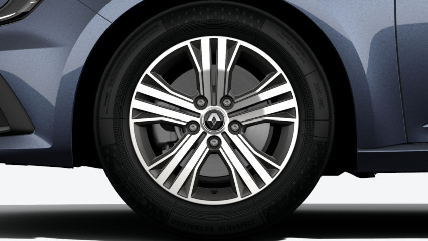 jantes alliage 16'' impulse diamantées gris erbé