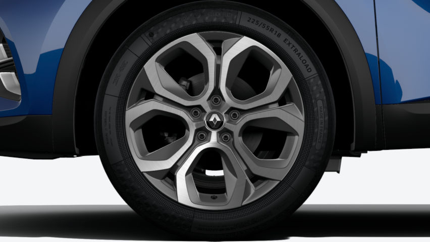 jantes alliage 18'' Pasadena diamantées gris erbé