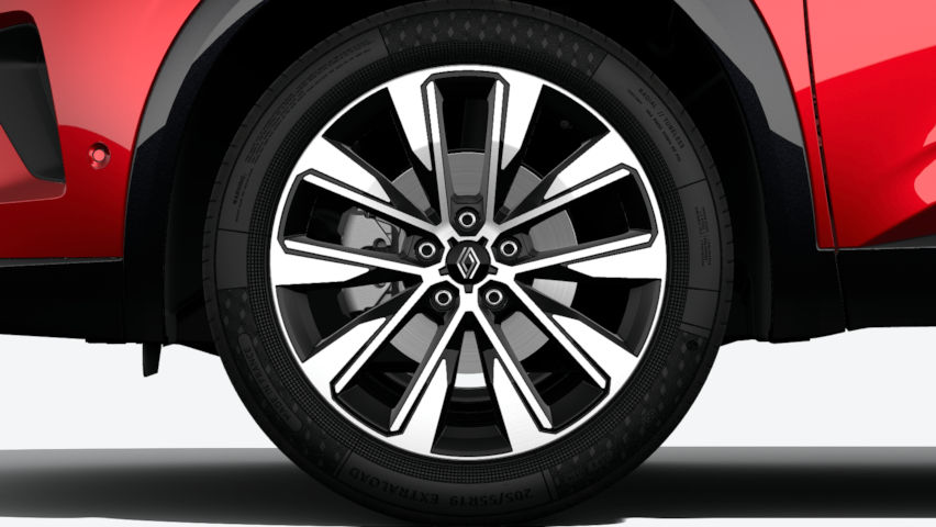 jantes alliage 19'' komah diamantées noir