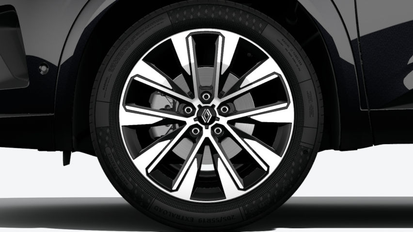 jantes alliage 19'' komah diamantées noir