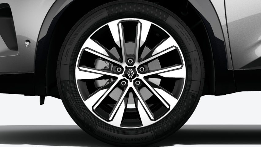 jantes alliage 19'' komah diamantées noir