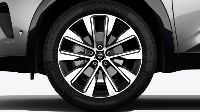 jantes alliage 19'' komah diamantées noir
