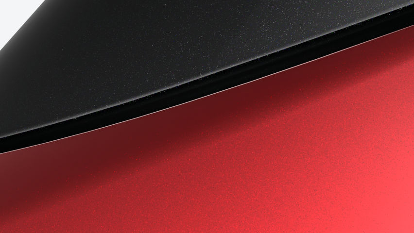 Rouge Flamme / Toit Noir Etoilé