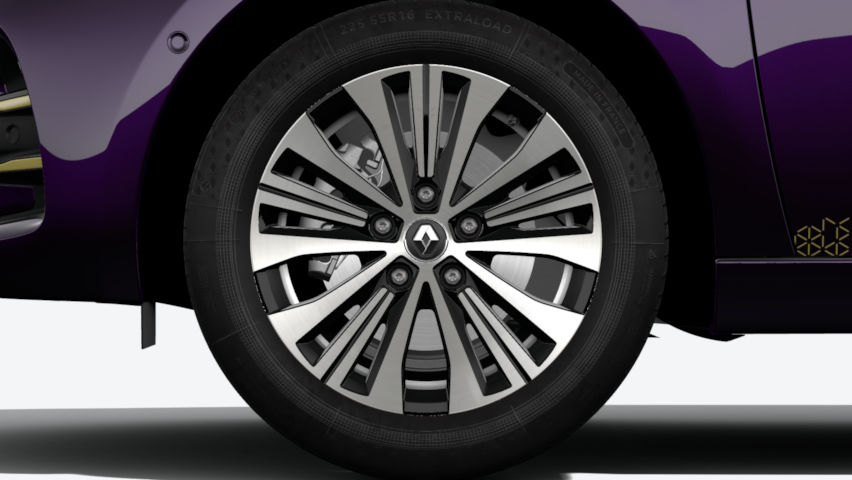 jante Alu 16'' Seidon diamantée