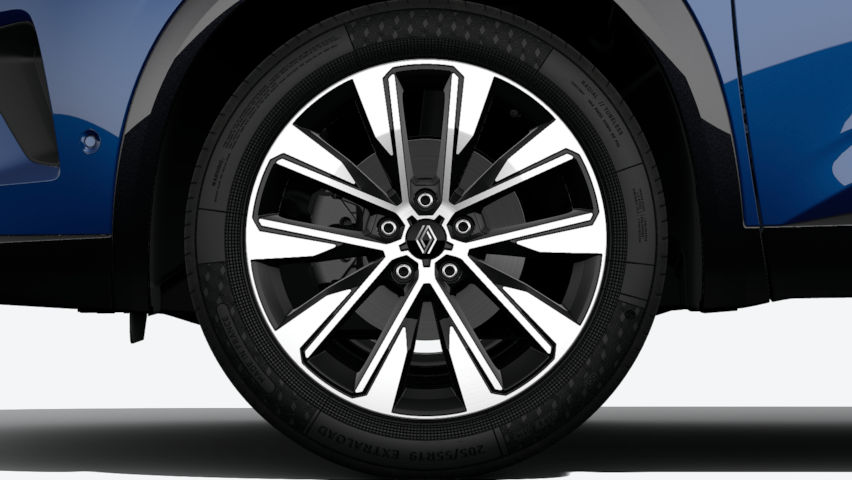 jantes alliage 19'' komah diamantées noir