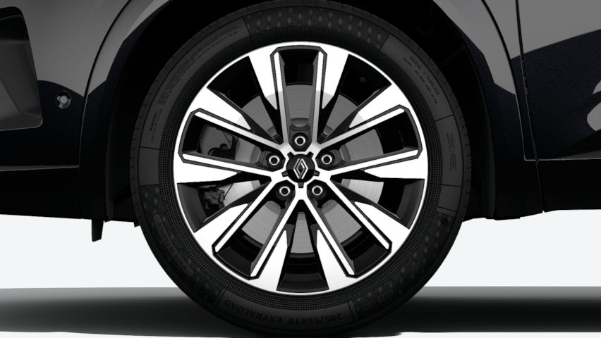 jantes alliage 19'' komah diamantées noir