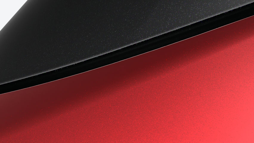 Rouge Flamme / Toit Noir Etoilé