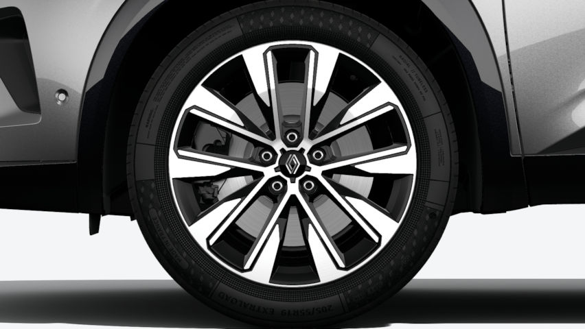 jantes alliage 19'' komah diamantées noir