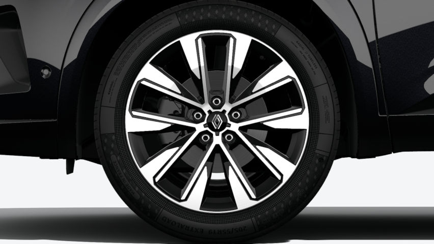 jantes alliage 19'' komah diamantées noir