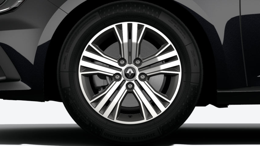 jantes alliage 16'' impulse diamantées gris erbé