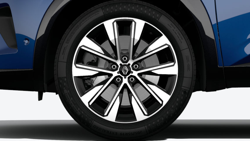 jantes alliage 19'' komah diamantées noir