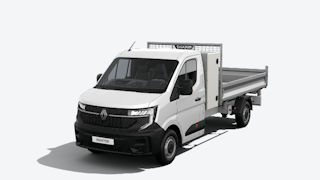 MASTER FAHRGESTELL MIT WERKSAUFBAUTEN Dreiseitenkipper Alu L3 Frontantrieb 150 dCi