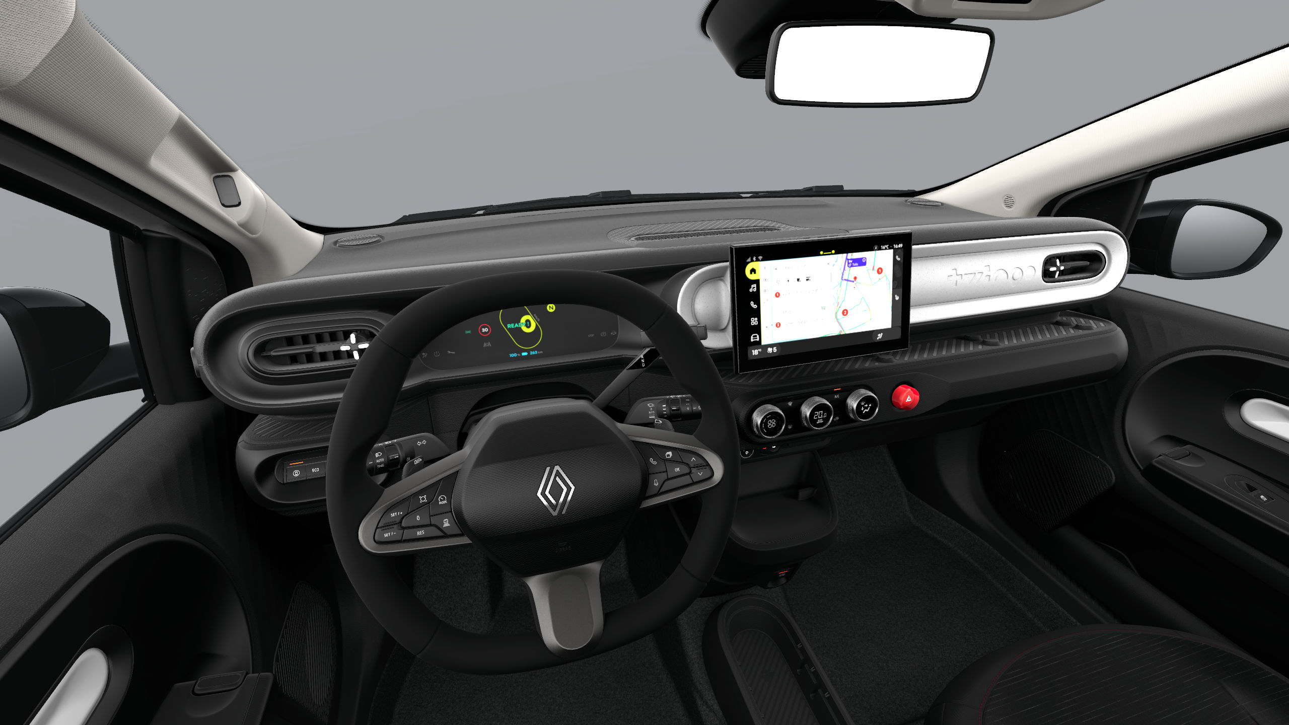 Fahrzeugabbildung Twingo E-Tech elektrisch Techno 80 Urban Range Bild 2 von 2
