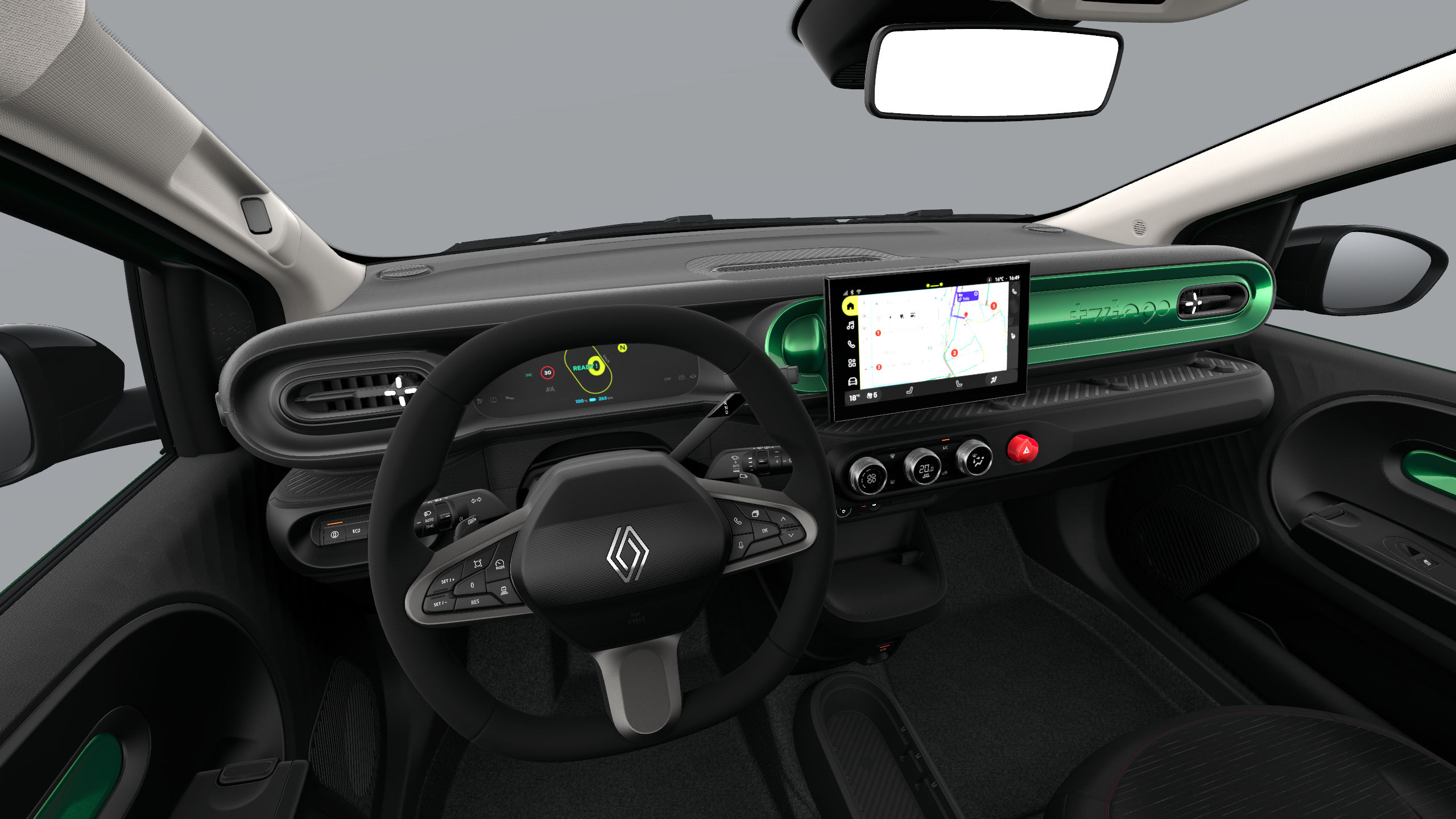 Fahrzeugabbildung Twingo E-Tech elektrisch Techno 80 Urban Range Bild 2 von 2