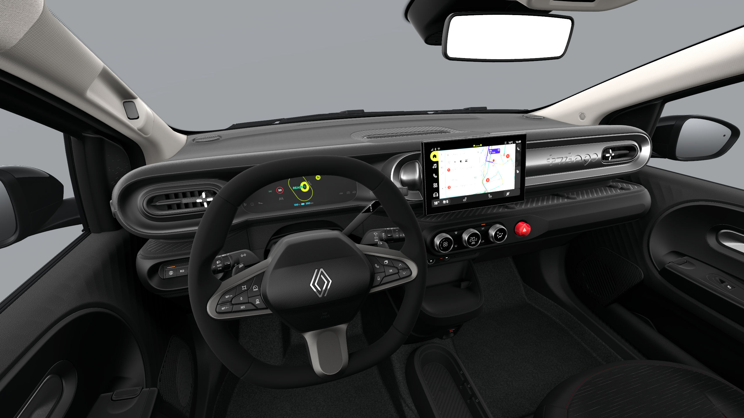 Fahrzeugabbildung Twingo E-Tech elektrisch Techno 80 Urban Range Bild 2 von 2