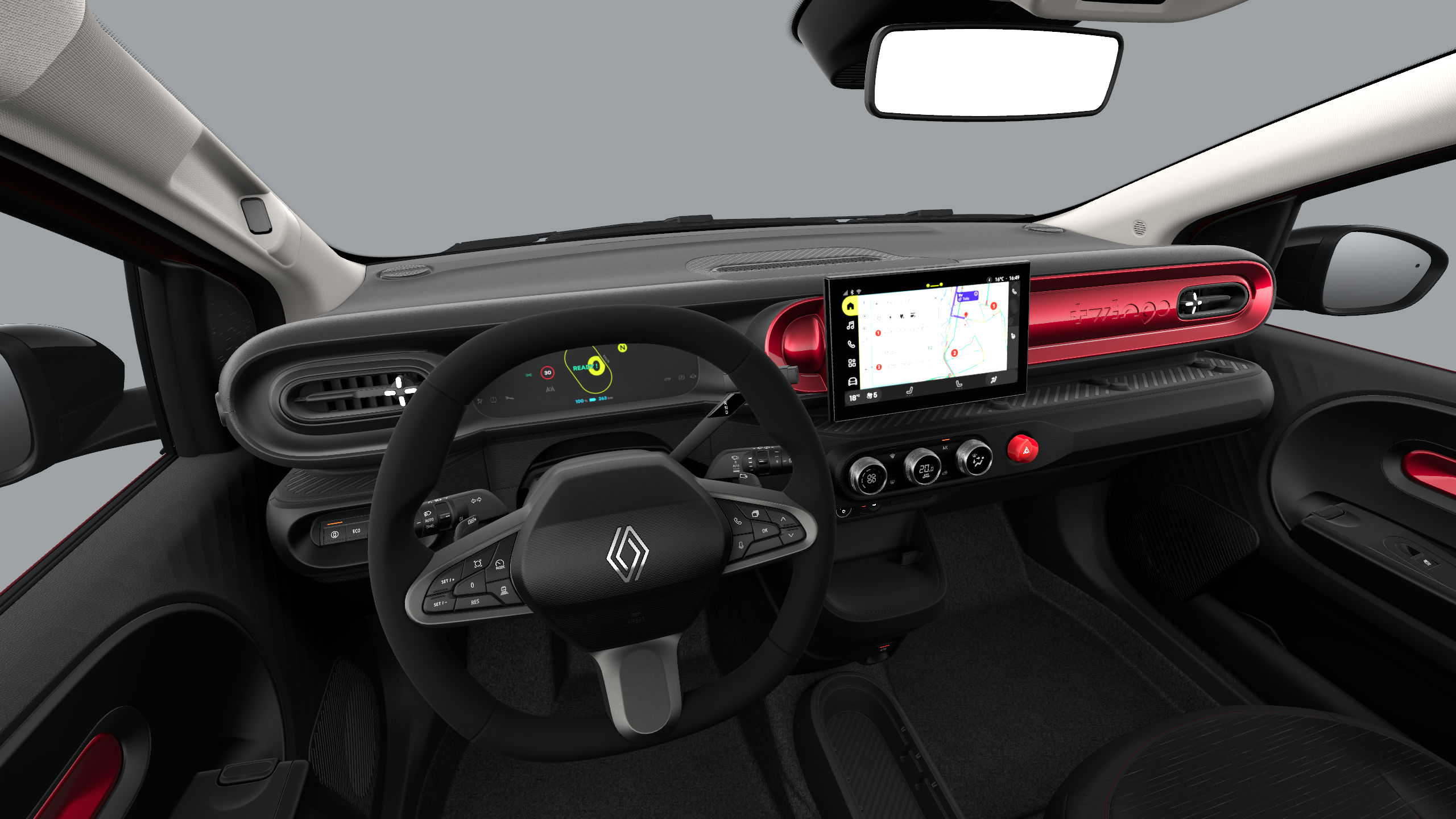 Fahrzeugabbildung Twingo E-Tech elektrisch Techno 80 Urban Range Bild 2 von 2