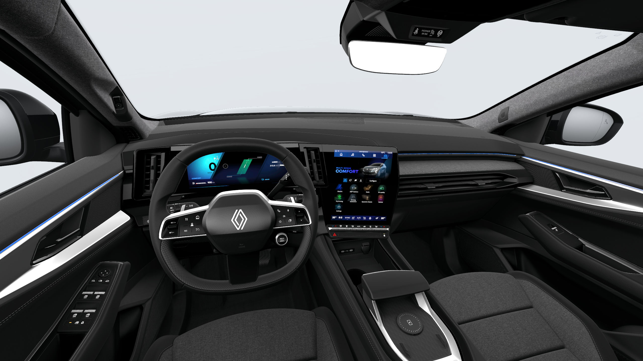 Fahrzeugabbildung Espace Techno Full Hybrid E-Tech 200 5- Sitzer Bild 2 von 2