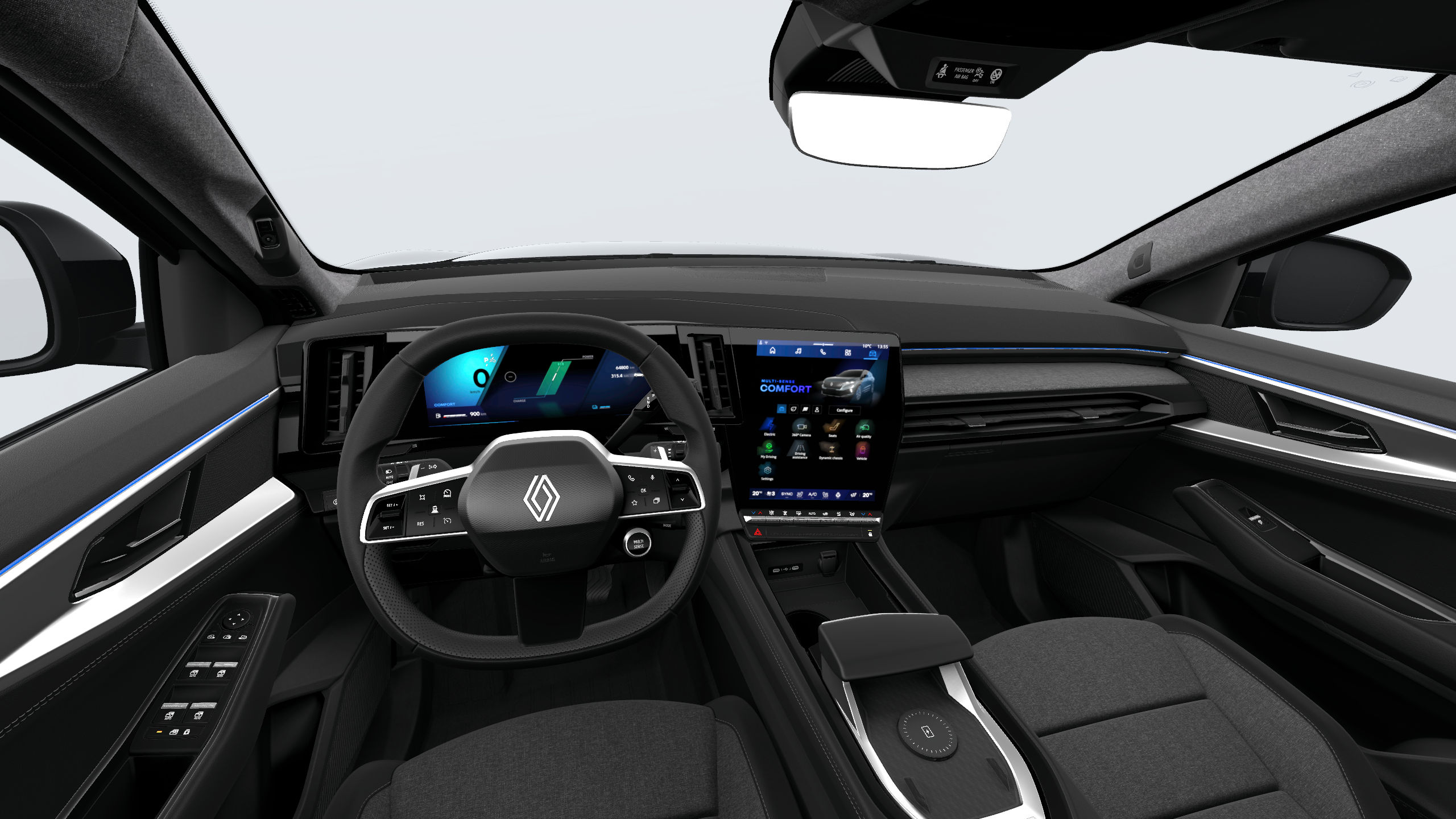 Fahrzeugabbildung Espace Techno Full Hybrid E-Tech 200 5- Sitzer Bild 2 von 2