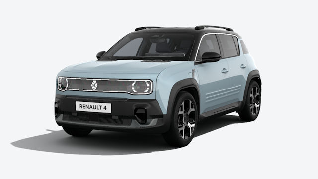 Fahrzeugabbildung Renault 4 E-Tech elektrisch Techno 150 Comfort Range Bild 1 von 2