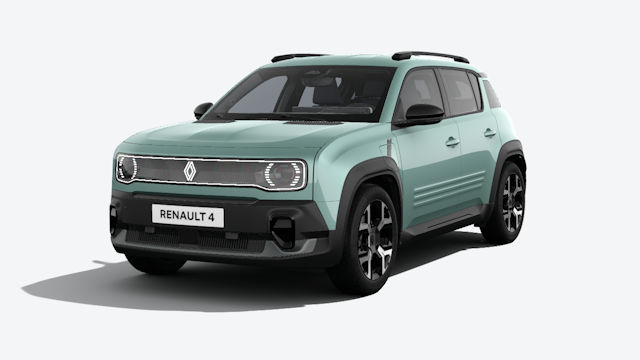 Fahrzeugabbildung Renault 4 E-Tech elektrisch Techno 150 Comfort Range Bild 1 von 2