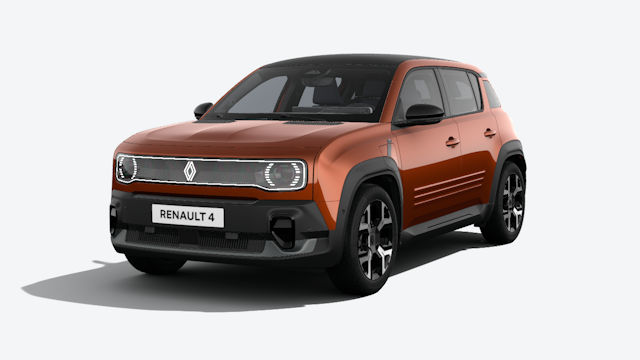 Fahrzeugabbildung Renault 4 E-Tech elektrisch Techno "plein sud" 150 Comfort Range Bild 1 von 2