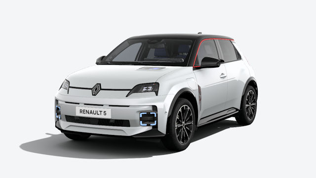 Fahrzeugabbildung Renault 5 E-Tech elektrisch Iconic Five 150 Comfort Range (MY26) Bild 1 von 2