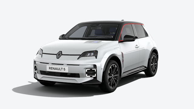 Fahrzeugabbildung Renault 5 E-Tech elektrisch Iconic Five 150 Comfort Range (MY26) Bild 1 von 2